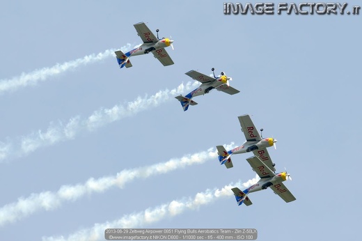 2013-06-29 Zeltweg Airpower 0851 Flying Bulls Aerobatics Team - Zlin Z-50LX